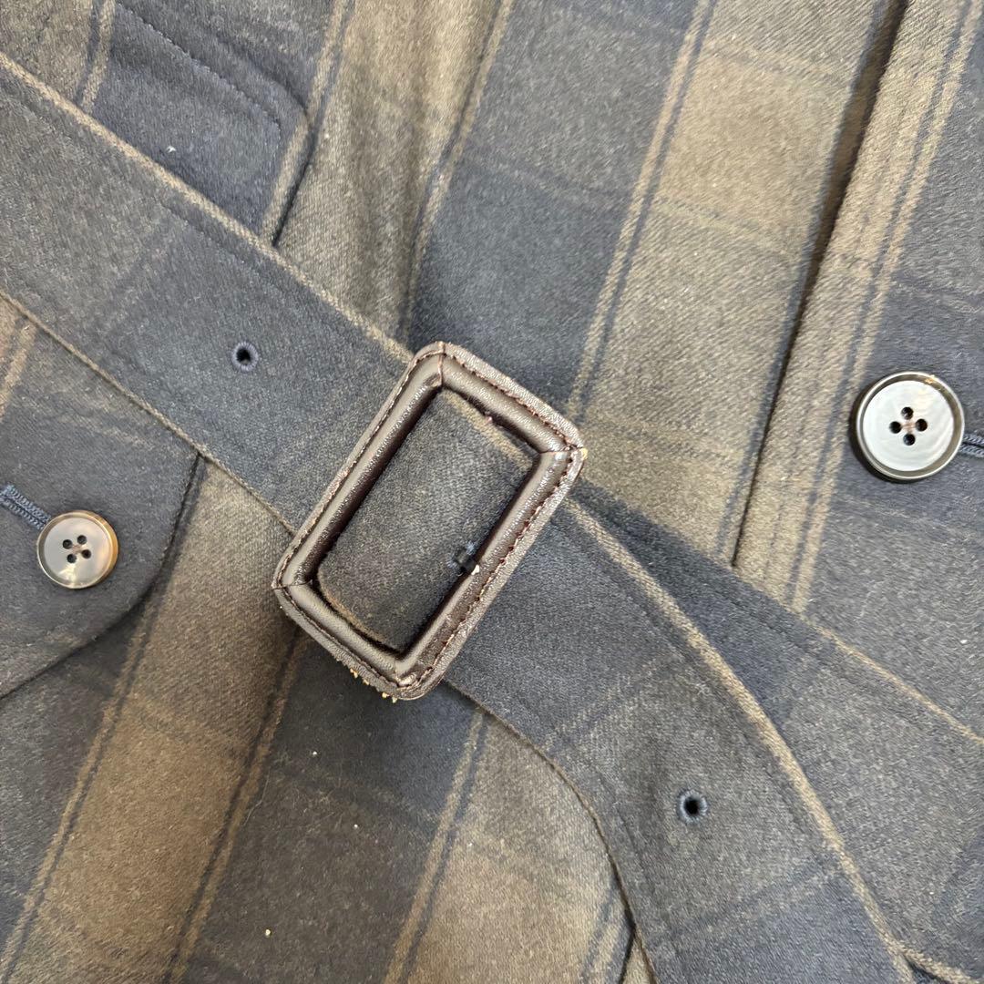 stein シュタイン OVERLAPPED BALMACAAN COATウール