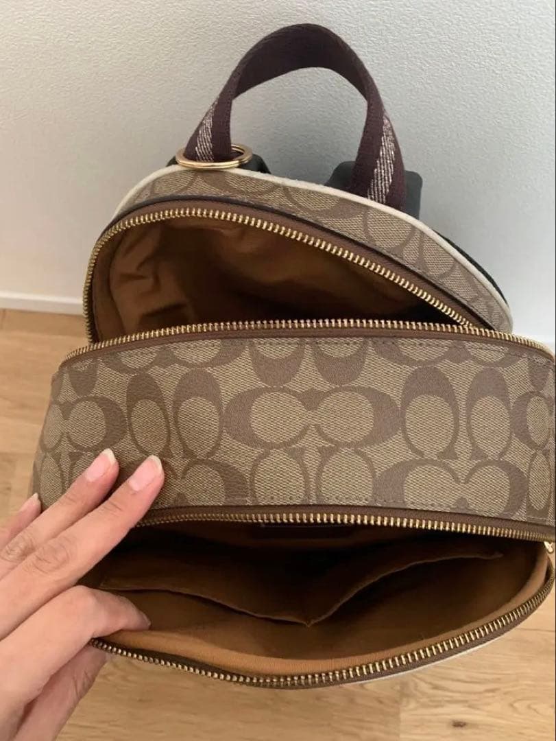 早い者勝ち‼️COACH ロゴパターン バックパック