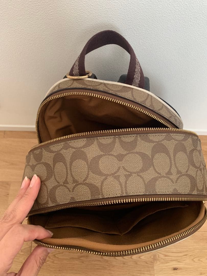 早い者勝ち‼️COACH ロゴパターン バックパック