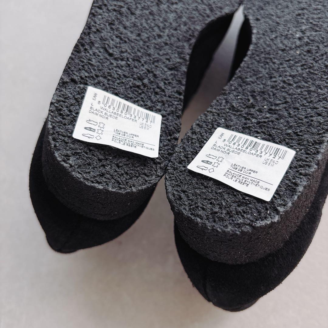 クラークス ワラビーローファー　24 ブラック