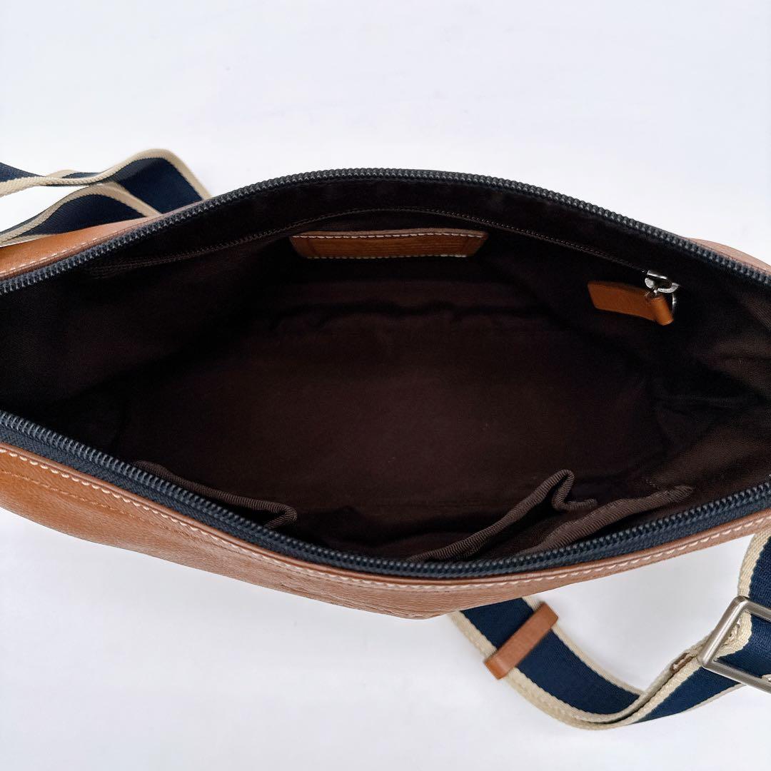 【COACH】ショルダーバッグ レザー ブラウン系