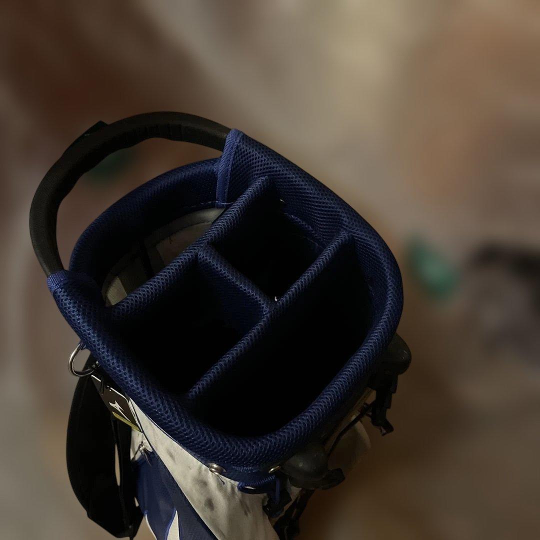 【希少カラー・スタンド式】Mizuno ゴルフ　キャディバッグ