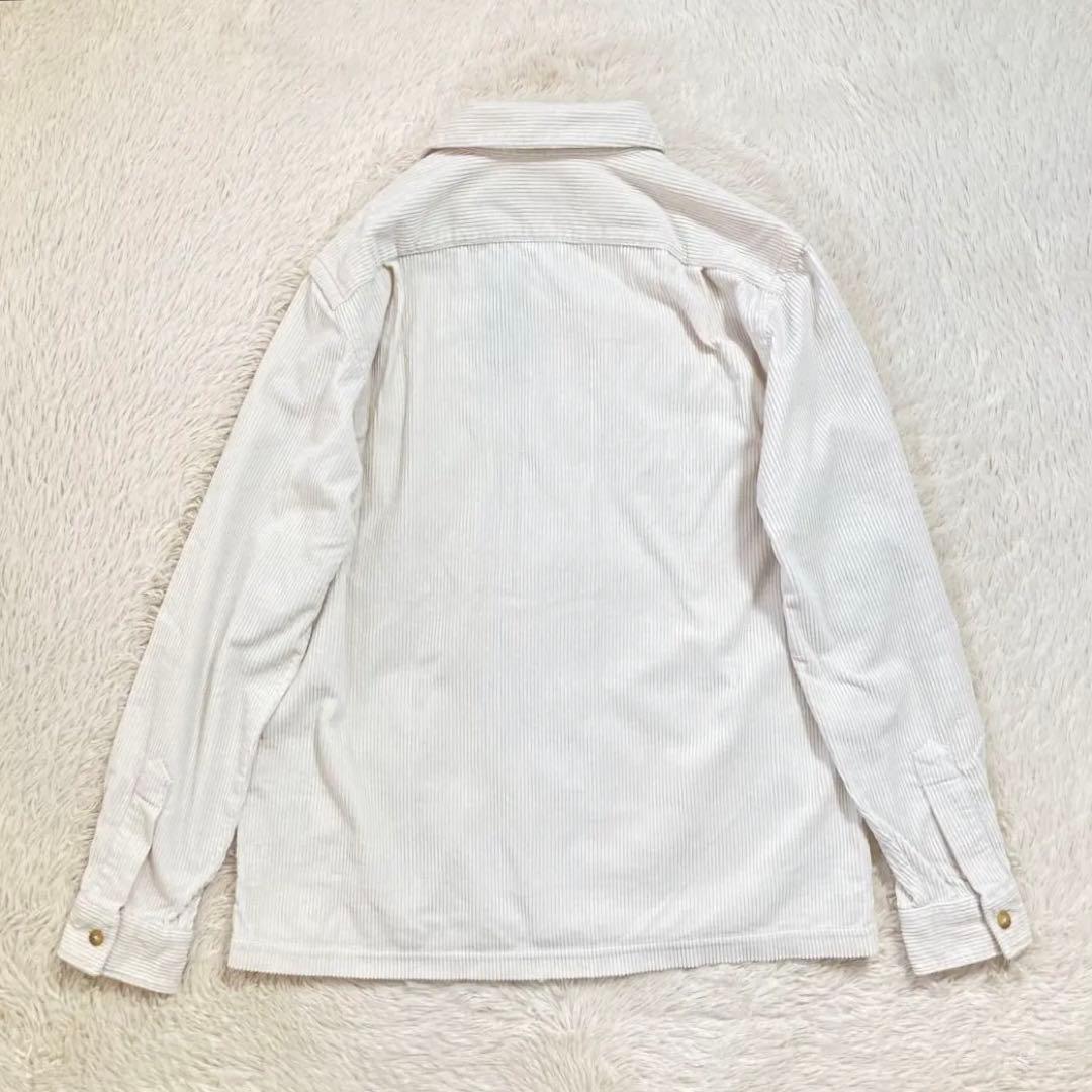 未使用タグ付 ポロラルフローレン オープンカラーシャツ コーデュロイ