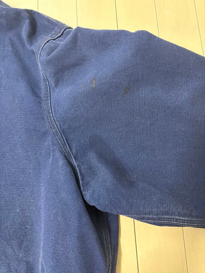 Carharrt アクティブジャケット　デニム　裏地サーマル　2XL