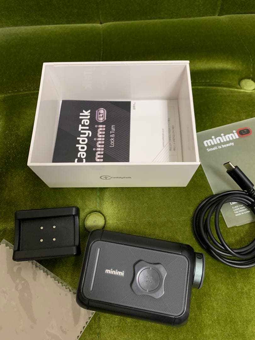 CaddyTalk minimi LT ゴルフ用距離計 ブラック