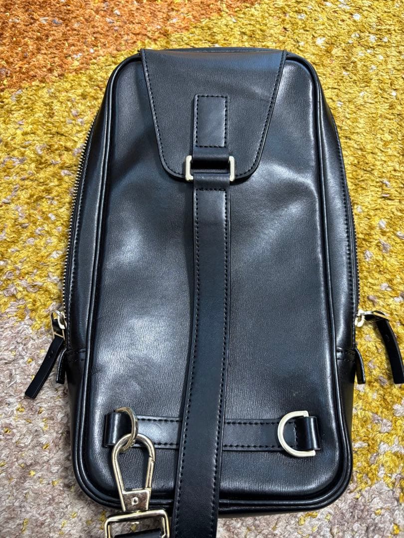 Paul Smith ポールスミス　ボディバッグ　レザー ブラック