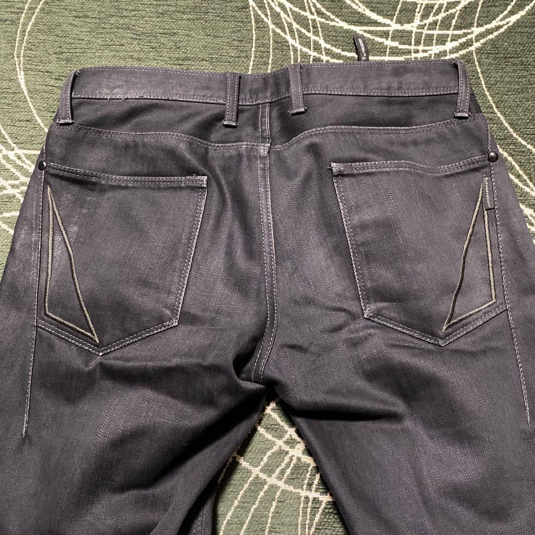 Black Barrett black coating denim pants Black pants www.consterior.com