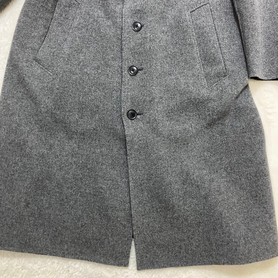 美品✨現行タグ ポールスミス Lサイズ ビッグロゴ ステンカラーコート