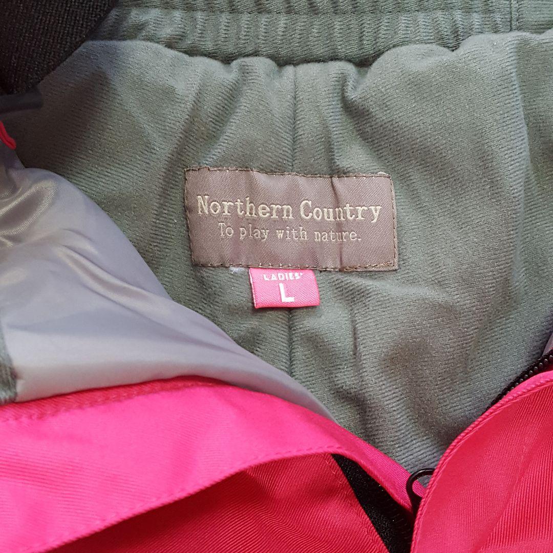 新品 ノーザンカントリー レディース スノーウェア 上下セット スキースノボ L