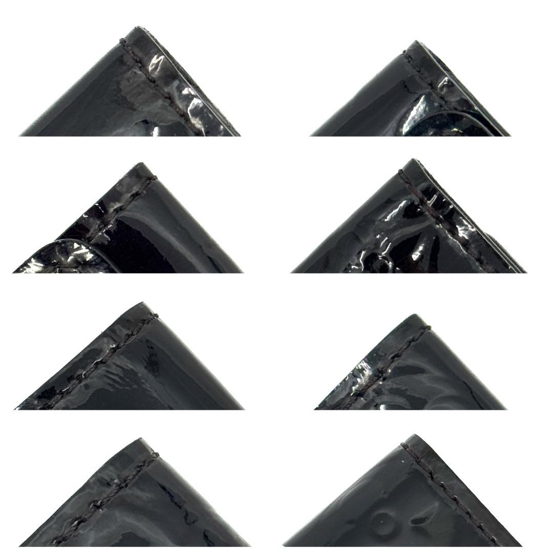 ゆー　超美品　ルイヴィトン　ヴェルニ　4連キーケース　エナメル　ブラック