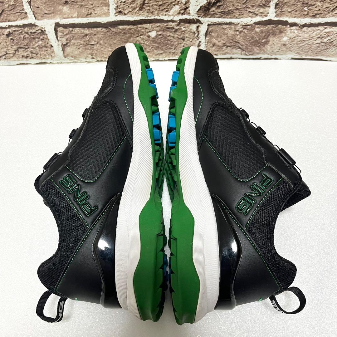 PING×BMZ コラボ BOAゴルフシューズ 25.5cm 黒 未使用に近い