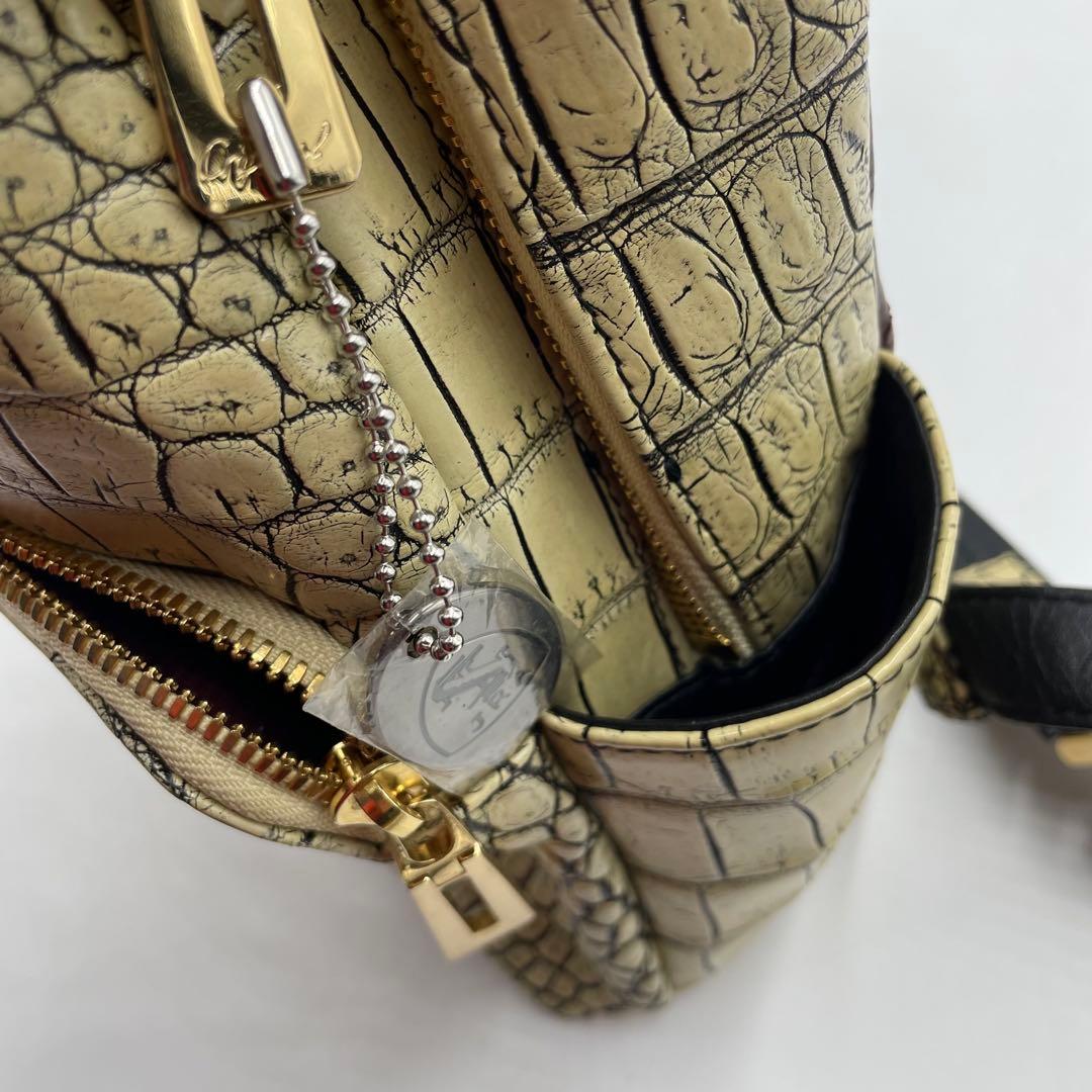 美品　LEATHER JEWELS MODEL-T JRA クロコダイル