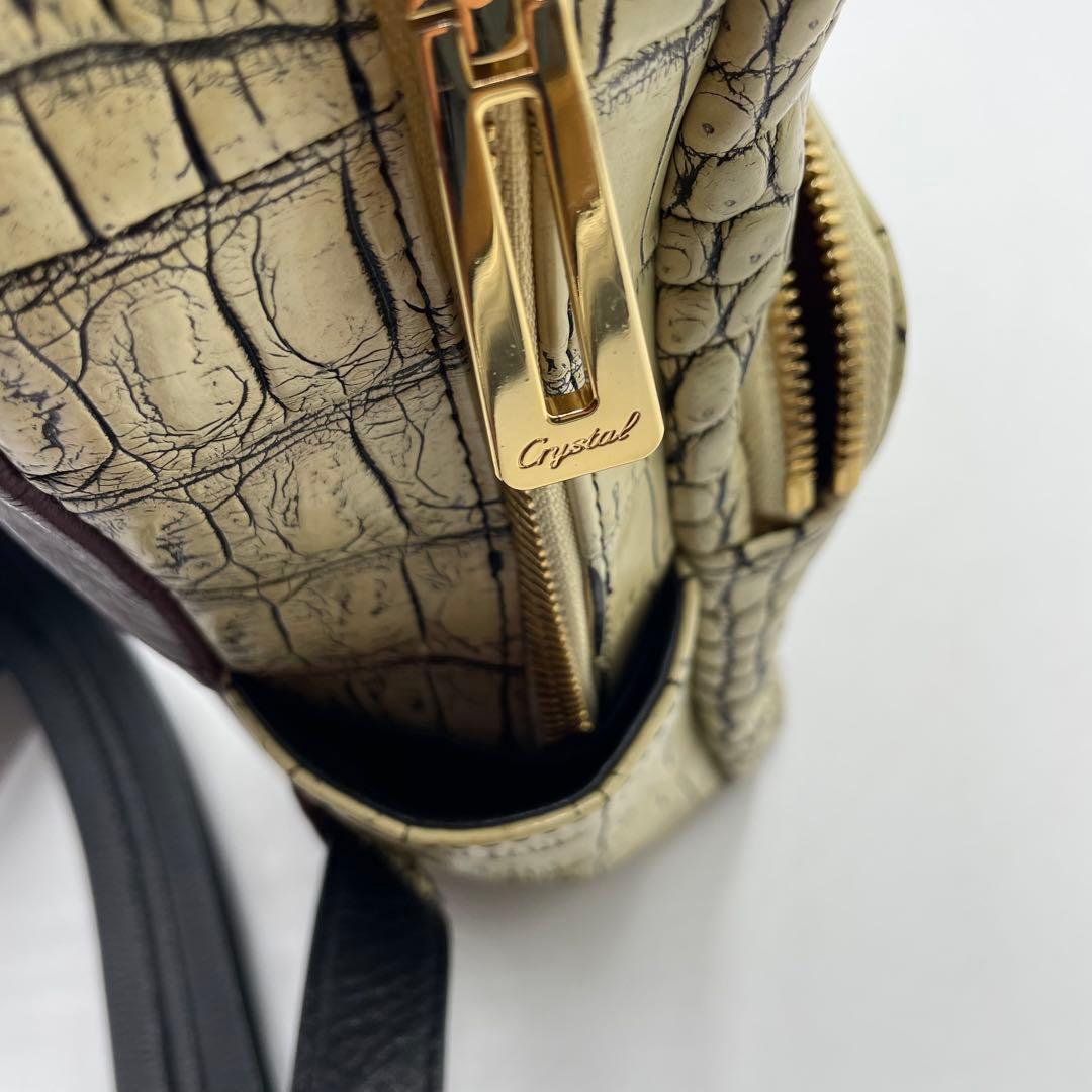 美品　LEATHER JEWELS MODEL-T JRA クロコダイル