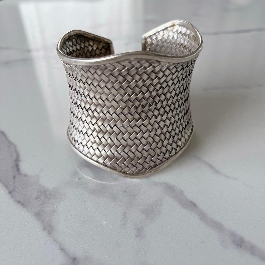 【新品】カレンシルバー｜カレン族｜バングル｜アミ｜男女兼用