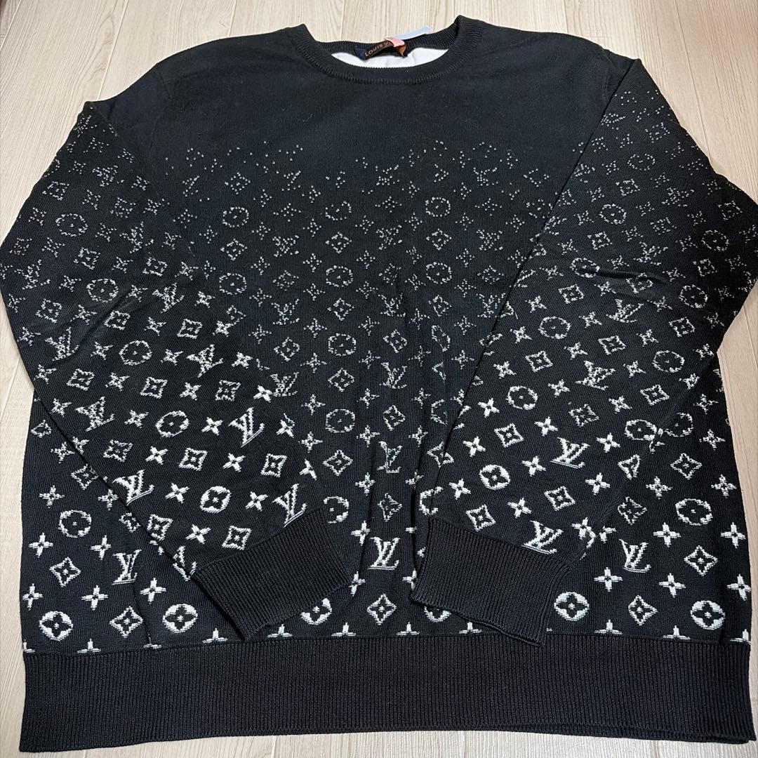 LOUIS VUITTON【ルイ・ヴィトン】グラフィックモノグラムコットンニット