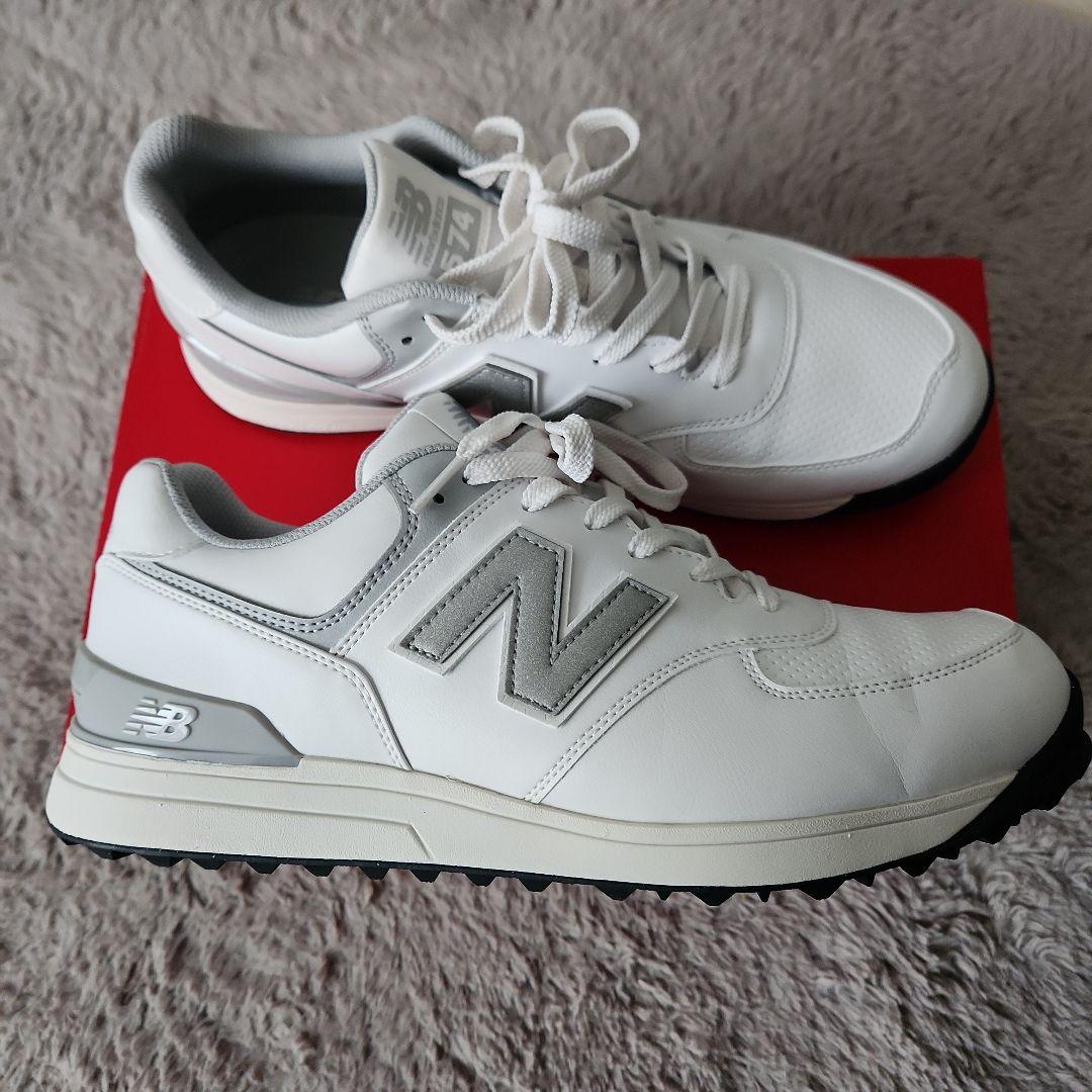 New Balance 574 ホワイト シューズ