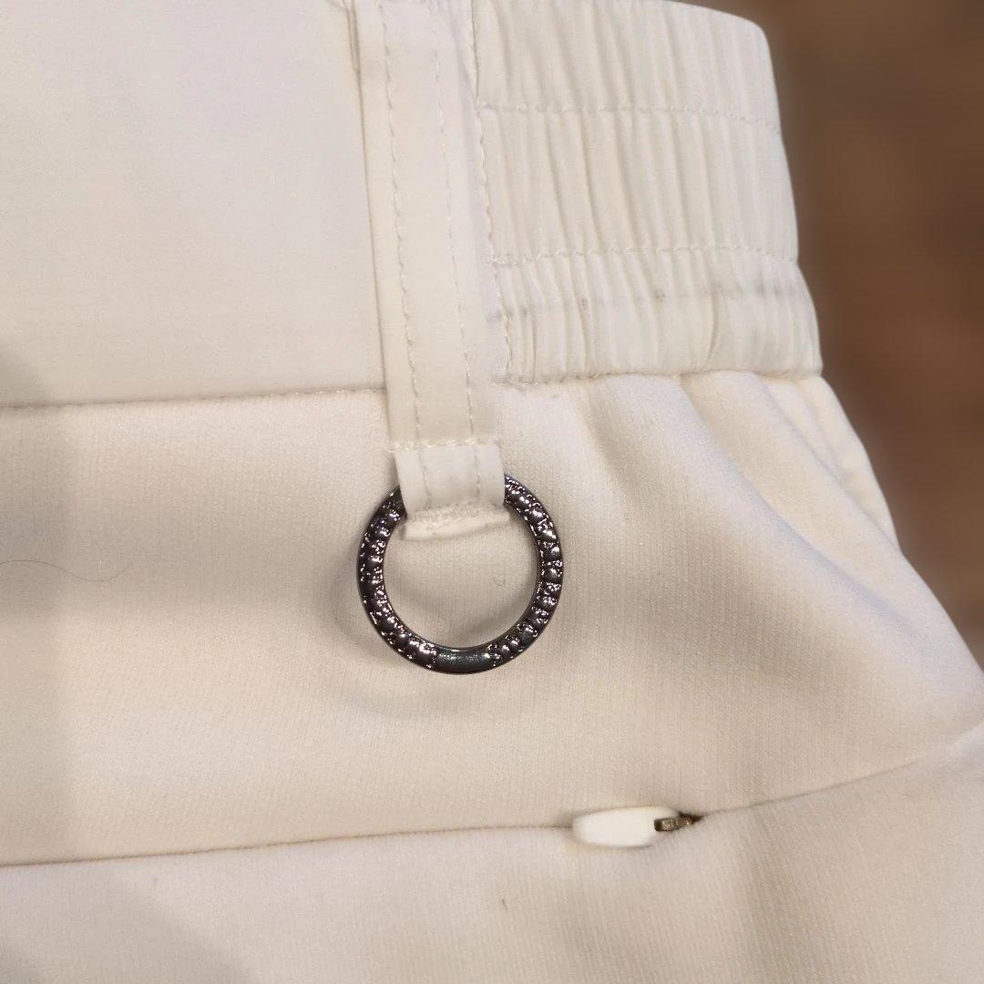 LUXEAKMPLUS ゴルフ 中綿 ロゴ テーパードパンツ XL