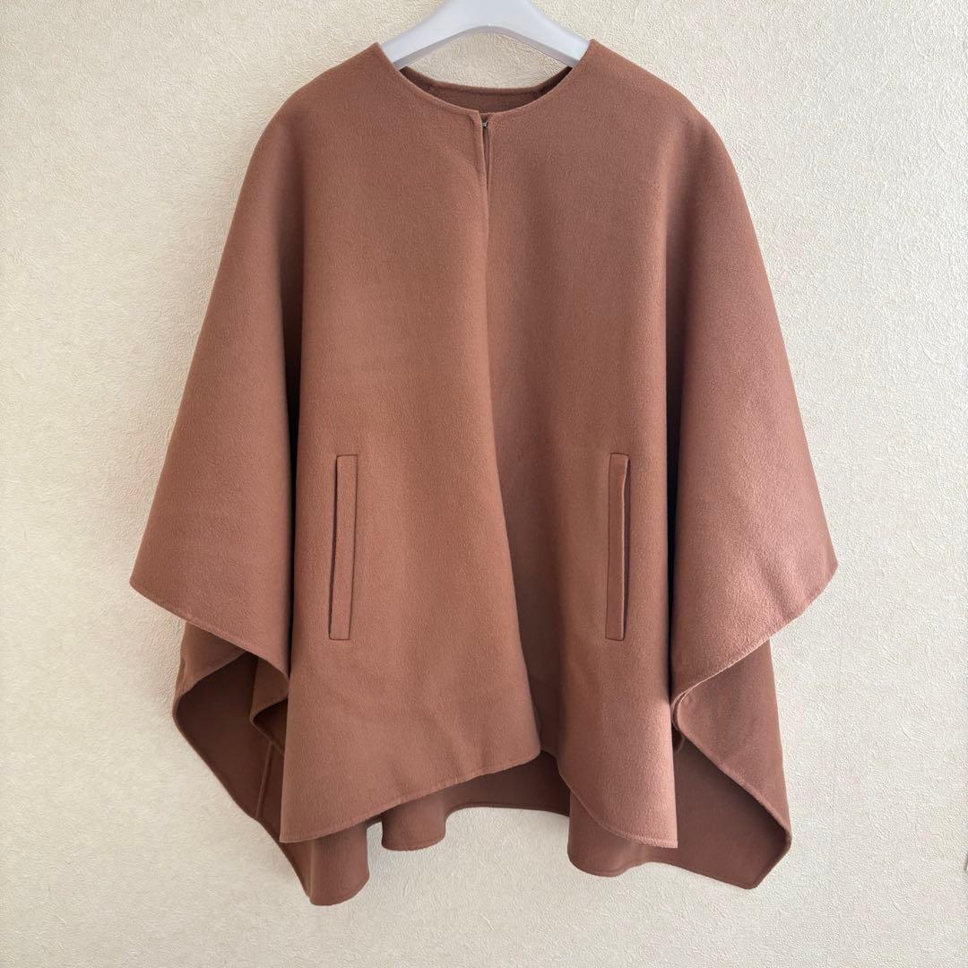 セオリーリュクス カシミヤ ウール コート ケープ マントの通販はau