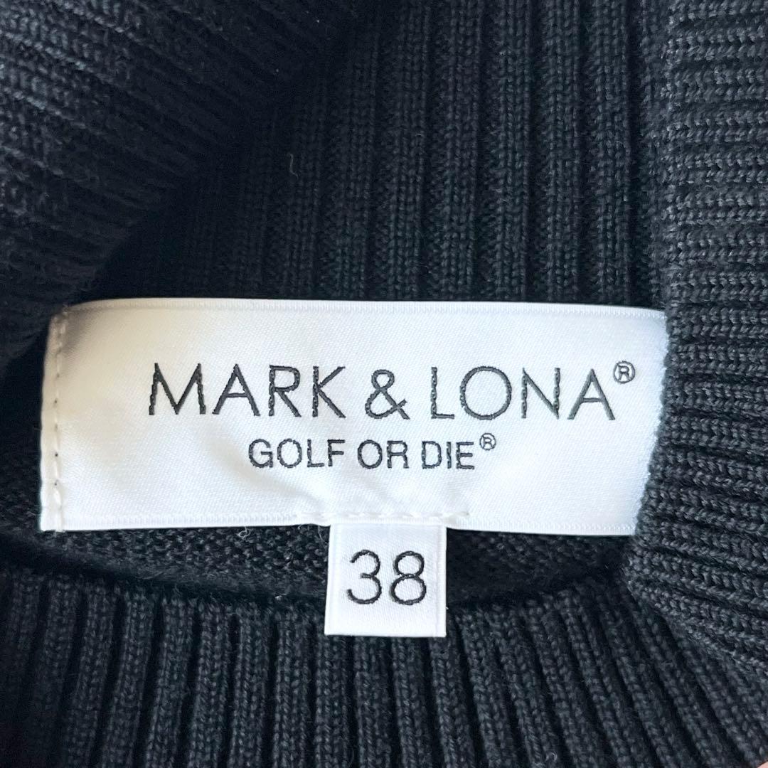 3202【美品】マークアンドロナ タートルネックニット ブランクスカル 23AW