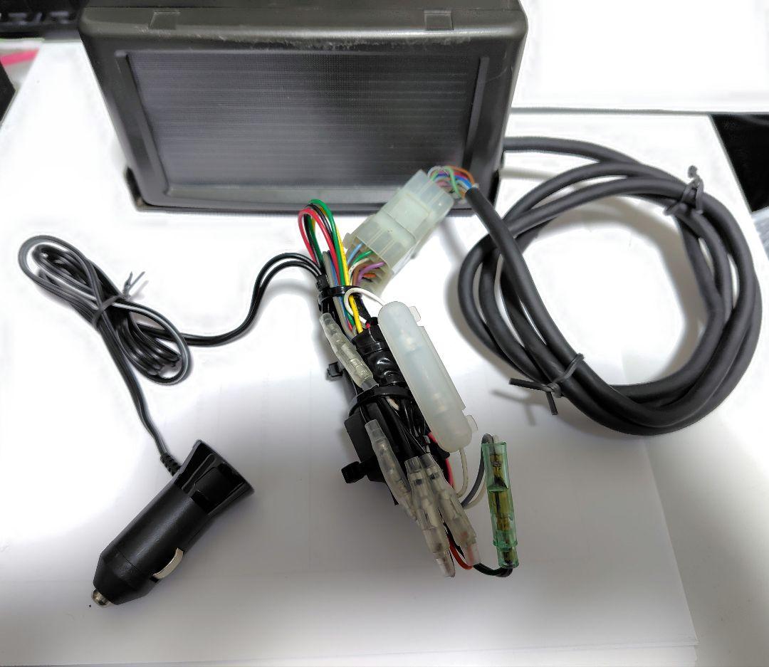 ニシベ LED表示器 12Vシガソケ配線加工品 ジャンク