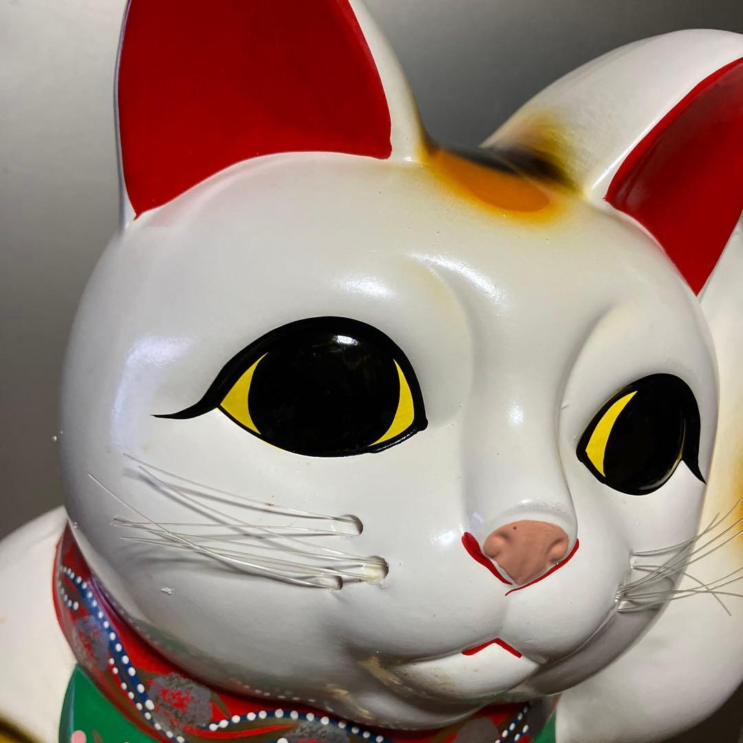 招き猫　(17) 置物　貯金箱　43cm
