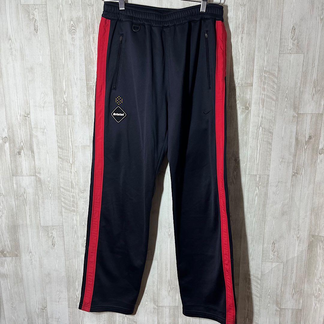 エフシーレアルブリストル　ナイキ　セットアップ　ジャージ　黒　赤　ジップアップ