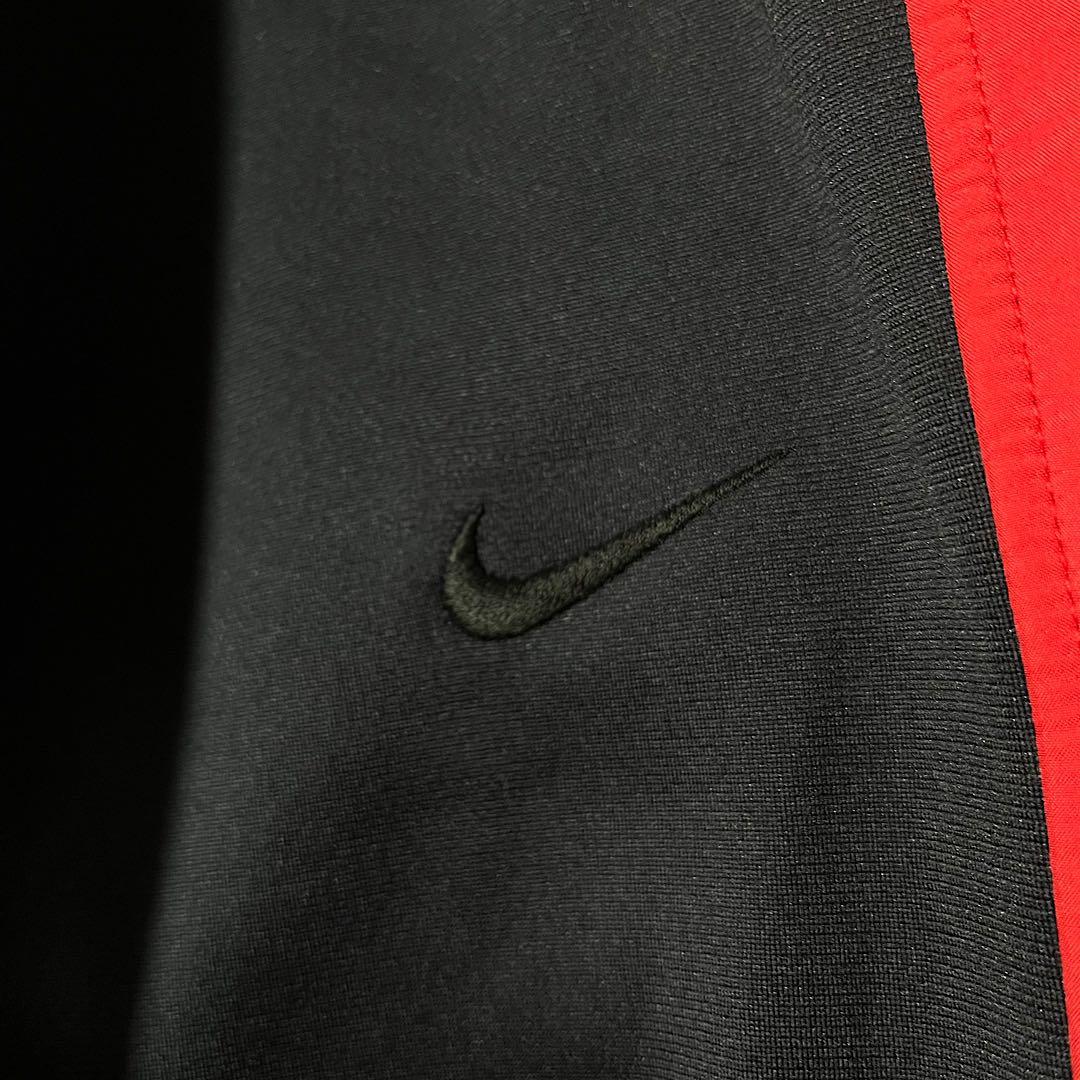 エフシーレアルブリストル　ナイキ　セットアップ　ジャージ　黒　赤　ジップアップ