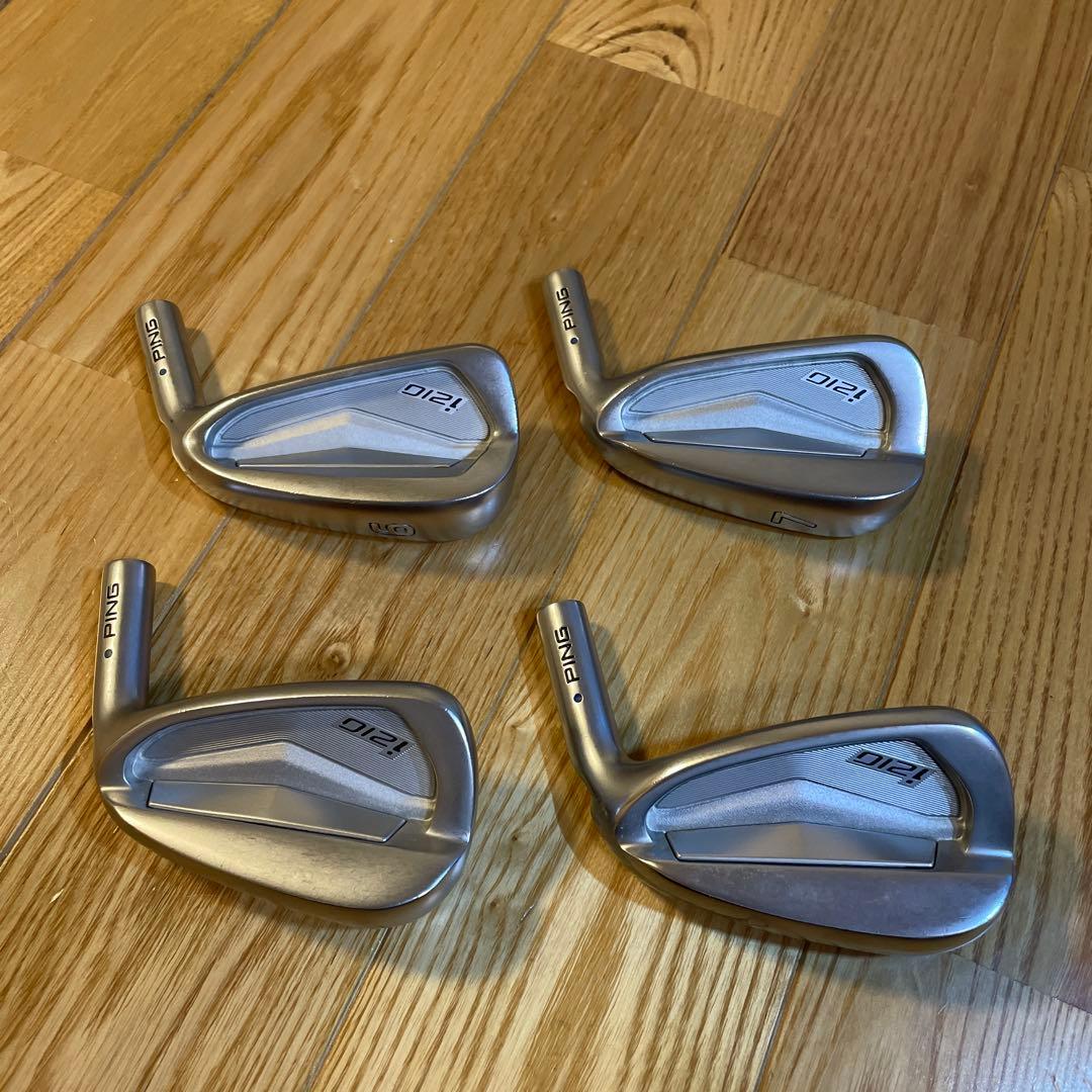 PING i210アイアン ヘッドのみ6-9番 PING i210 #6i ヘッドパーツ 名器