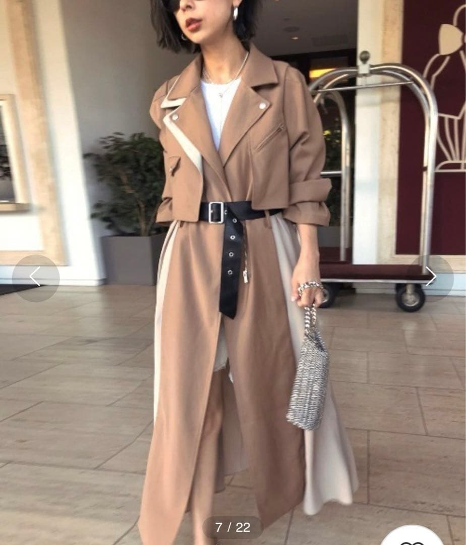 Ameri RIDERS DETAIL COAT