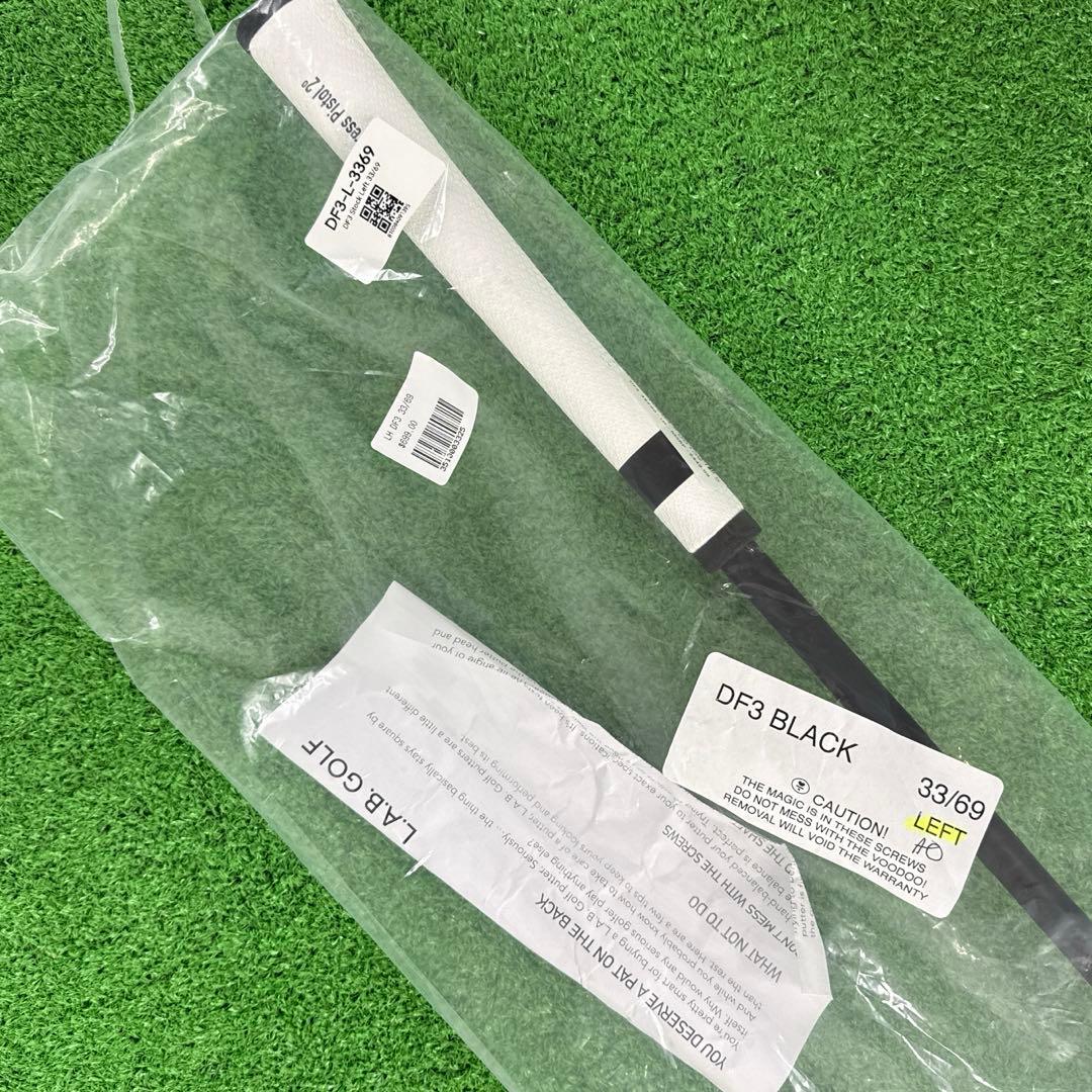 ⭐︎新品 レフティ L.A.B. Golf パター DF3 33インチ