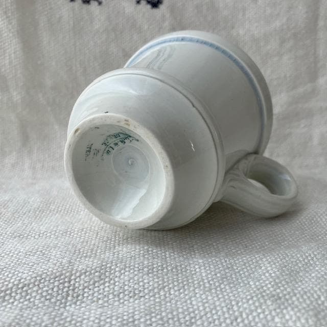 希少◆美品◆クレイユモントロー白いブリュロ＃オクトゴナルサルグミンヌカップジアン