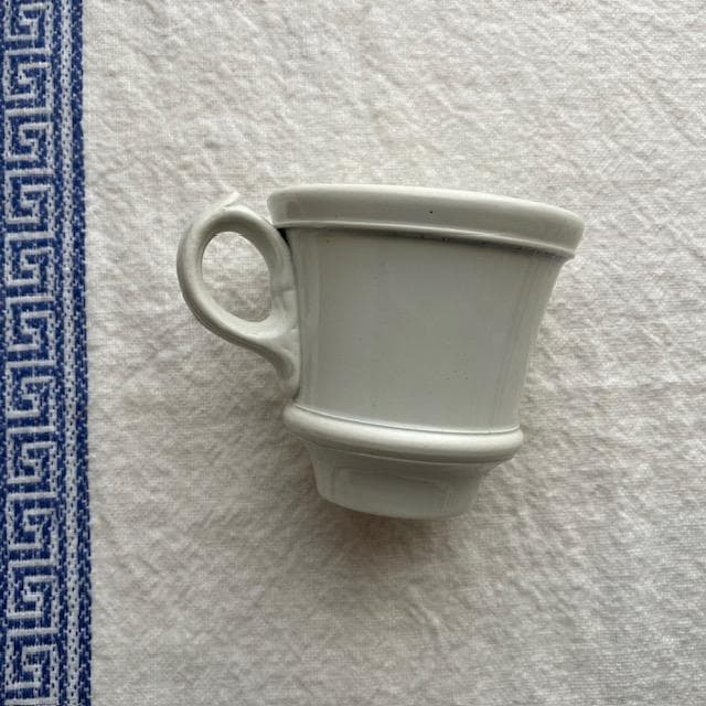 希少◆美品◆クレイユモントロー白いブリュロ＃オクトゴナルサルグミンヌカップジアン