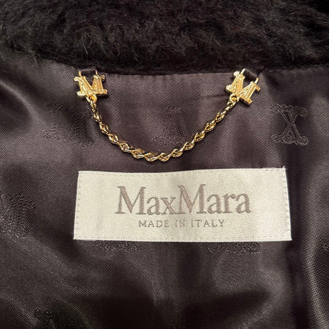 Max Mara♡テディベアケープ♡TEBE♡ブラック