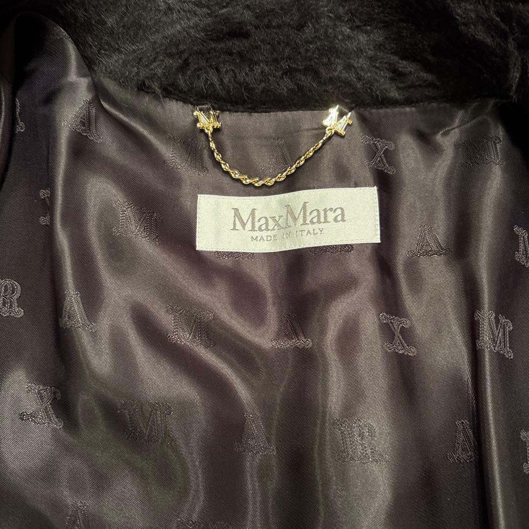 Max Mara♡テディベアケープ♡TEBE♡ブラック