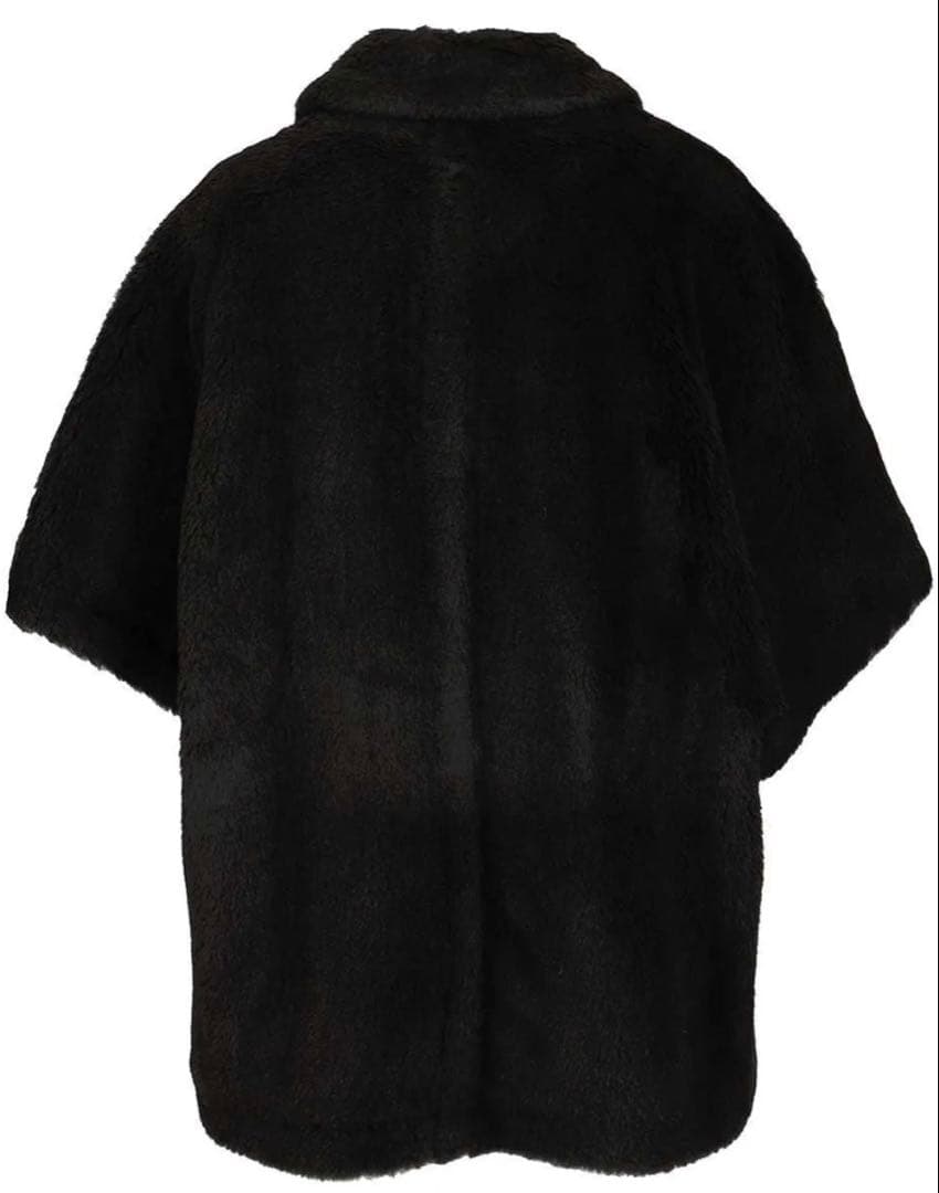 Max Mara♡テディベアケープ♡TEBE♡ブラック