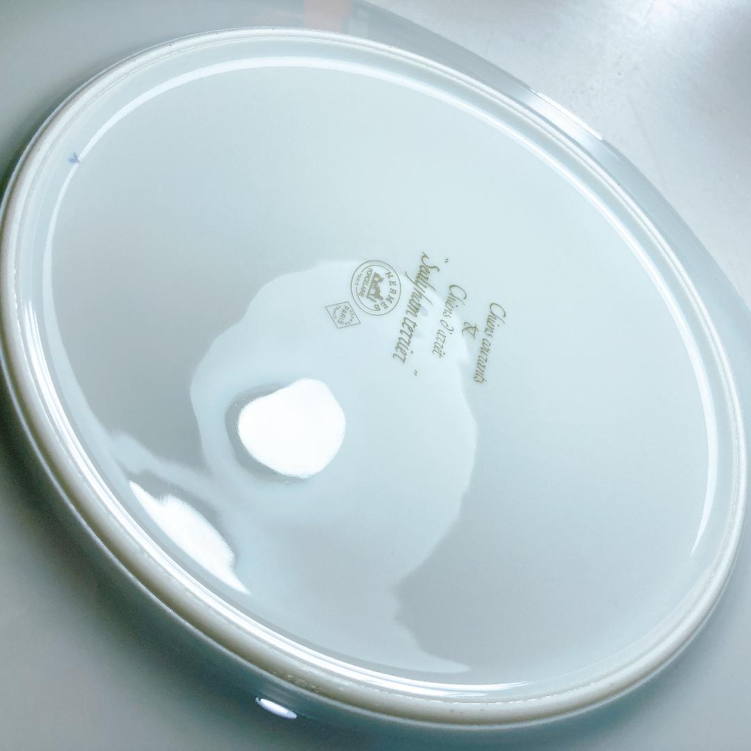 エルメス Herms 八角 プレート シリーハムテリア 25cm |3753| - メルカリ