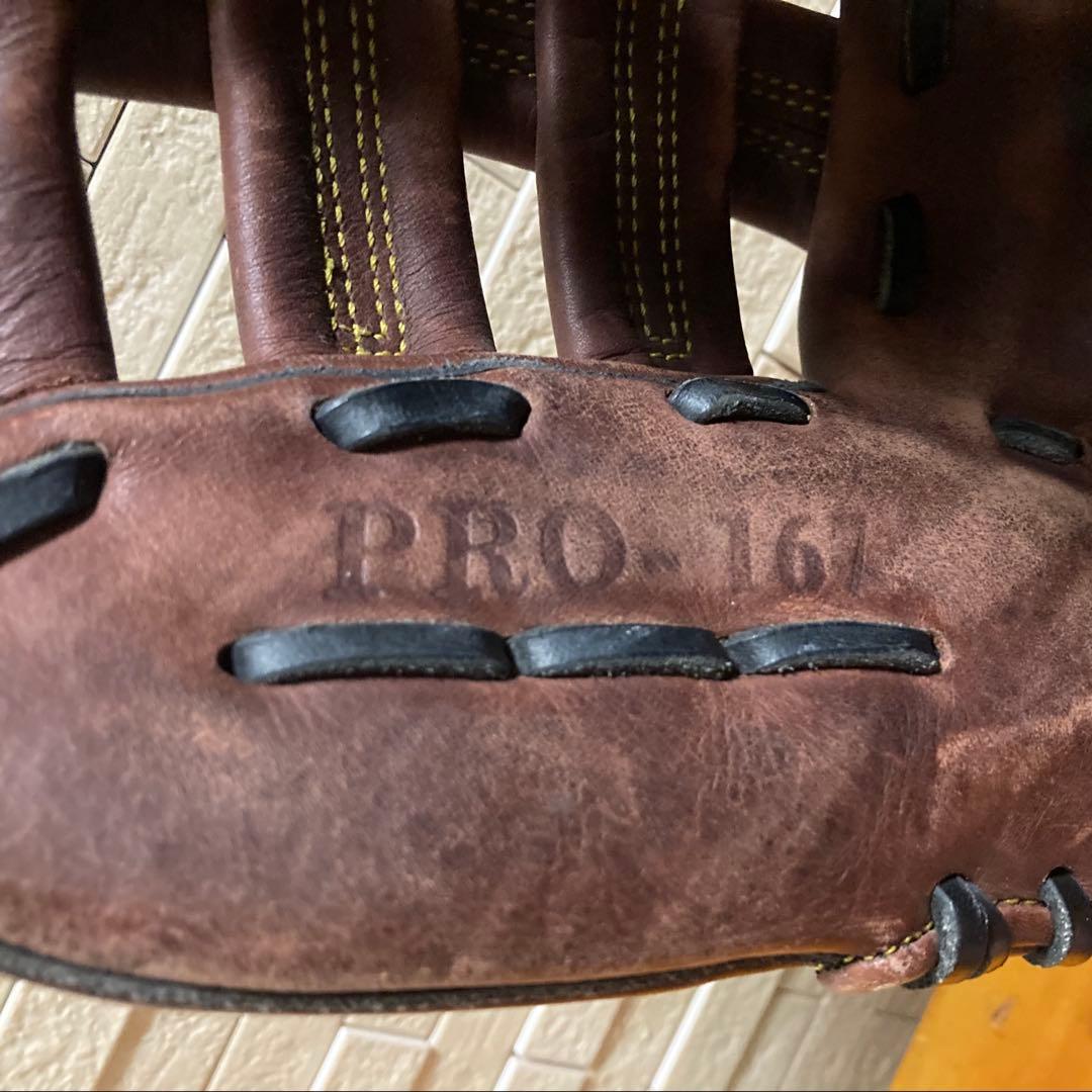 ハタケヤマ　軟式　外野手用　オーダー　グローブ