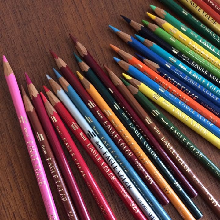 Berol】Eagle Color ベロール イーグルカラー 色鉛筆35色 - メルカリ