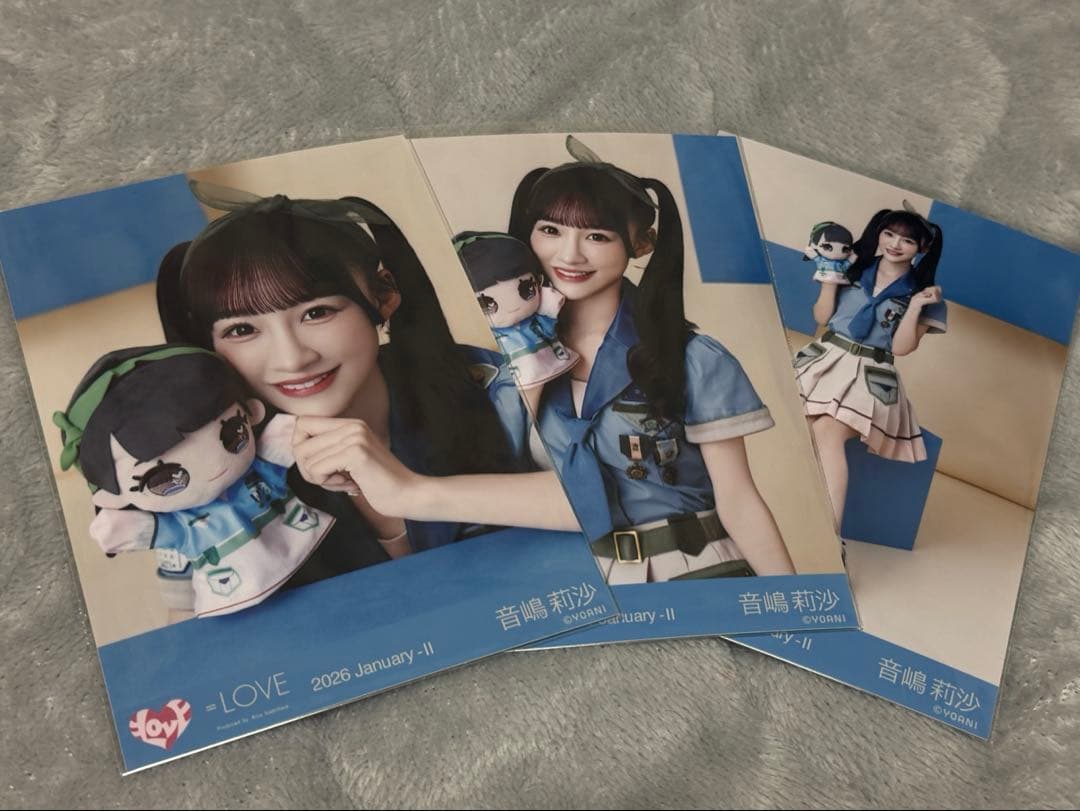 イコラブ 生写真 音嶋莉沙 コンプ モーリーファンタジー - メルカリ