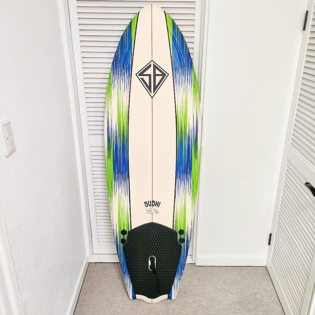 2025年新型コストコサーフボード 5'8 ソフトボードファンボード5.8