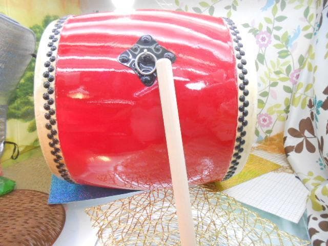 (送料無料)28.980円　Nエイサー大太鼓39 cm撥付き 約5.5kg