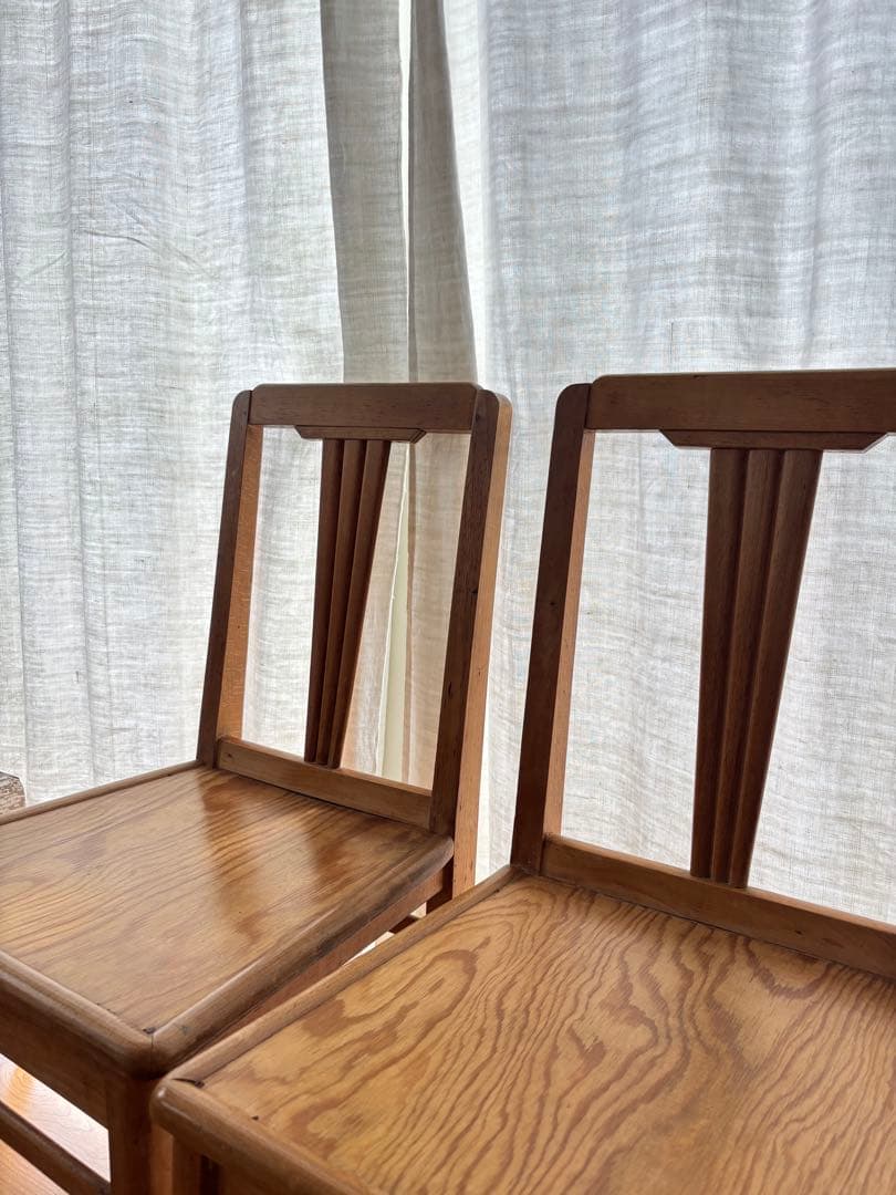 カラスコ！アンティークチェア　２脚セット　krank