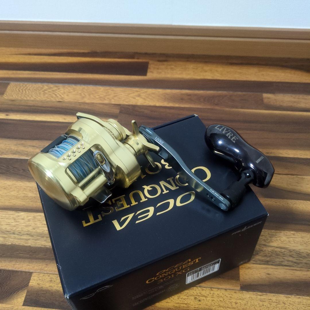 デッッキー様専用SHIMANO OCEA CONQUEST 301XG ゴールド - メルカリ