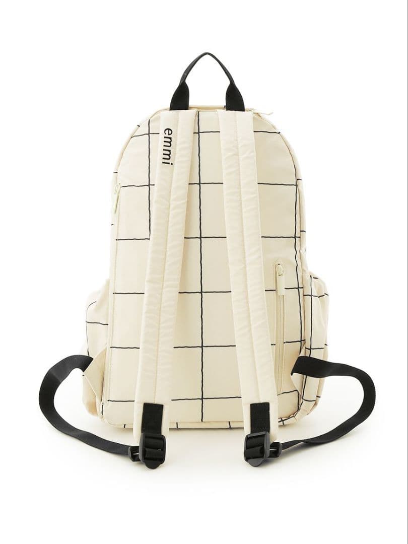【WEB限定】eco 撥水チェックギャザーボディーバックパック