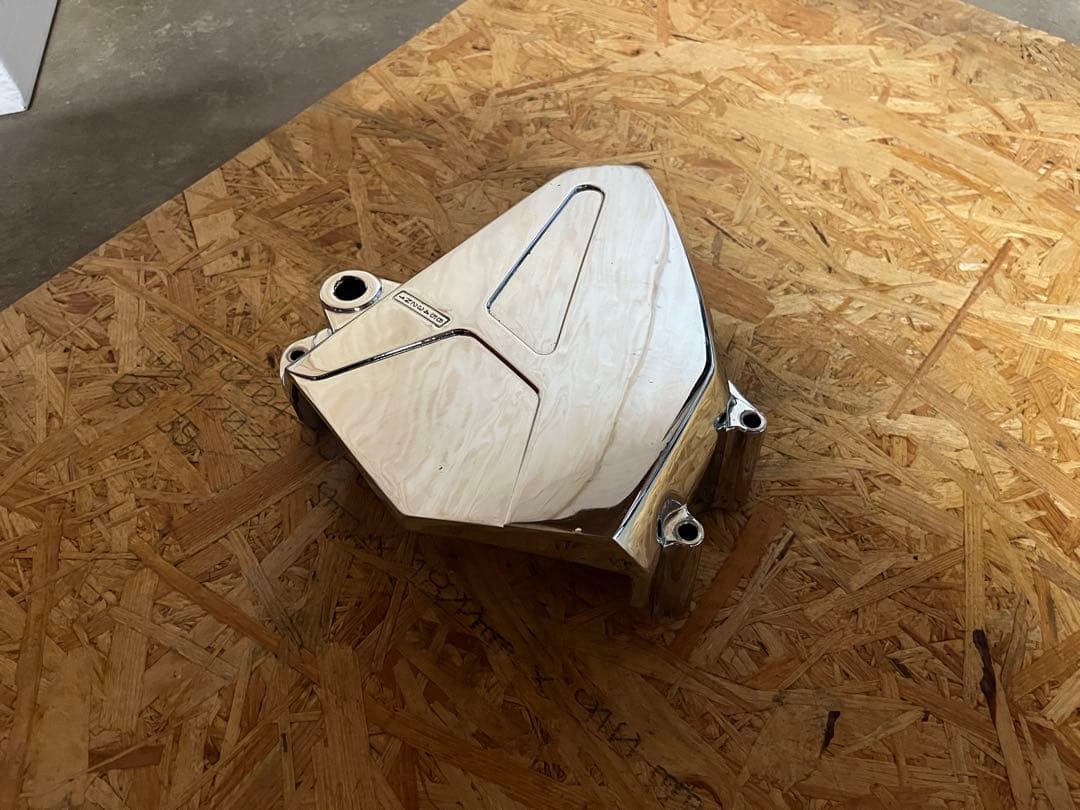 ゼファー400 ゼファーχ メッキスプロケットカバー　送料込み