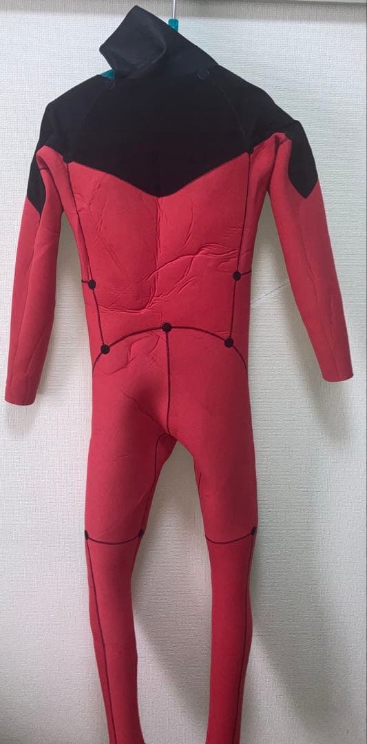 RSS⭐️XLBサイズロングチェストジップセミドライウェットスーツ5/3㎜