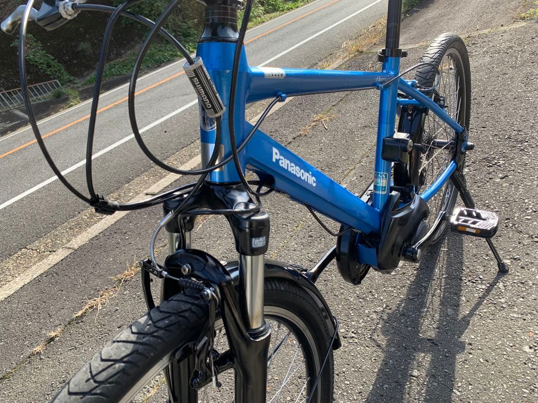 動作確認済 送料無料Panasonic 電動自転車Hurryer MTB7速26