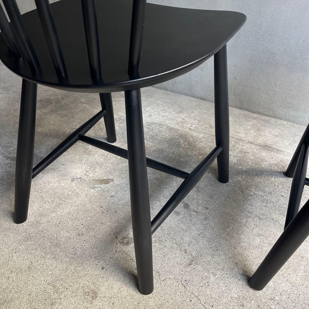 FDB モブラー J46 チェア グレー 北欧チェア　2脚セット