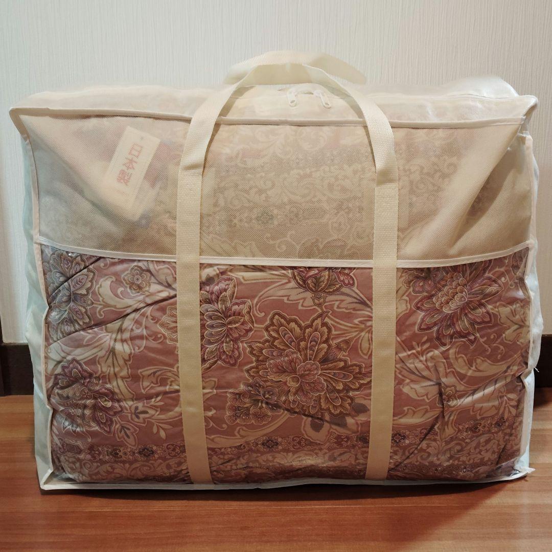 未使用　京都 西川　２枚合わせ 羽毛 掛け 布団　SL