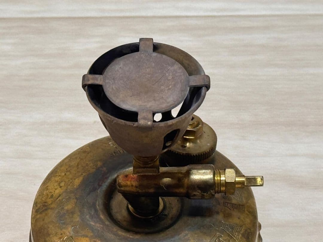 SWEDEN SVEA 123 シングルバーナーコンロ 金色仕上げ